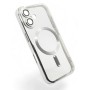 Чохол до мобільного телефона BeCover TPU Chrome Case MagSafe Apple iPhone 16 Silver (712073)