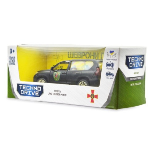 Машина TechnoDrive Автомодель серії Шеврони Героїв - Toyota Land Cruiser Prado - 110 ОМБр (250359M)