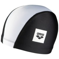 Шапка для плавання Arena Unix II JR 002384-102 чорний, білий Діт OSFM (3468336220757)