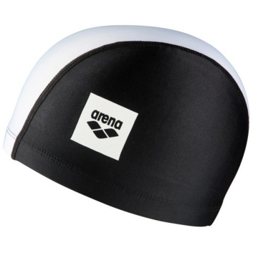 Шапка для плавання Arena Unix II JR 002384-102 чорний, білий Діт OSFM (3468336220757)