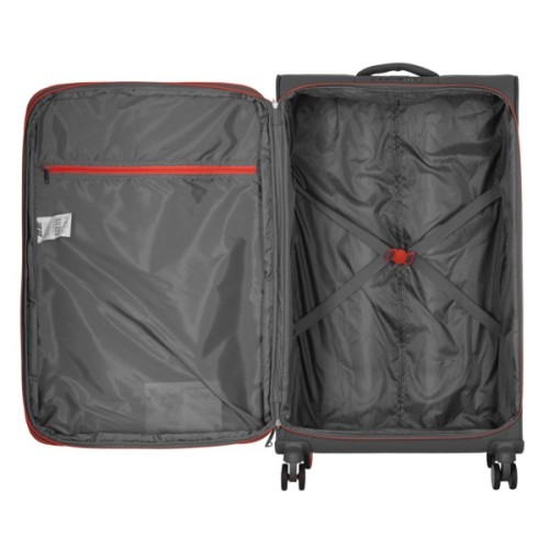 Валіза 2E Trek 64/78 л сіра (2E-SPE-TREK-M-GR)