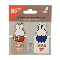 Закладки для книг Yes магнітні Miffy, висікання, 2 шт (708398)