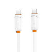 Дата кабель USB-C to USB-C 1.0m 60w white XO (NB-Q302B-CC.white)