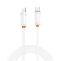 Дата кабель USB-C to USB-C 1.0m 60w white XO (NB-Q302B-CC.white)
