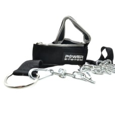 Манжета для тяги Power System PS-4039 Head Harness для шиї Black/Grey (PS-4039_Black-Grey)