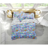 Постільна білизна MirSon Бязь 17-0511 Bombs Двоспальний (2200003632972)