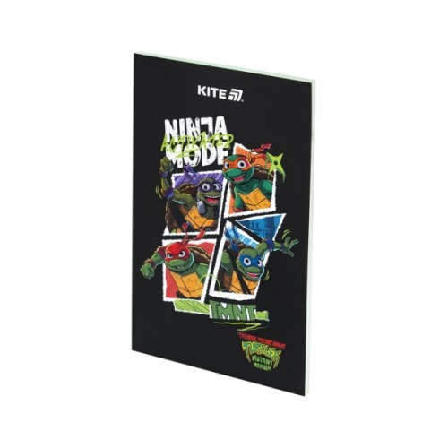 Блокнот Kite А5 Ninja Turtles 2 термобіндер, 64 аркуші, нелінований (NT25-193-2)