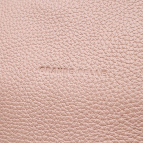 Сумка Grande Pelle З натуральної шкіри Пудрова (11695)