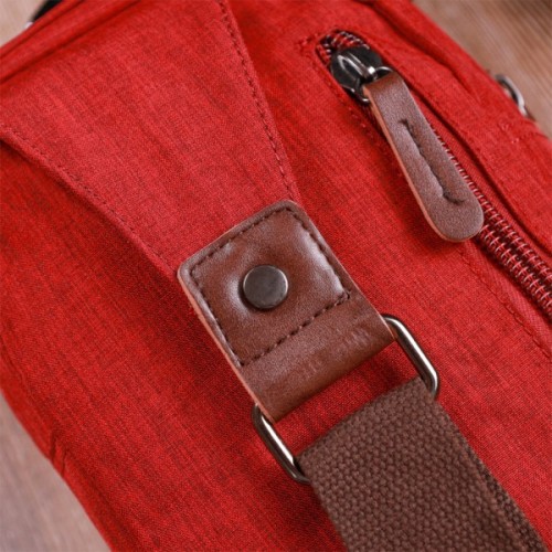 Сумка Vintage З текстилю Бордова (22189)