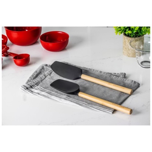 Лопатка кухонна KitchenAid Classic для тіста 30,1 см чорний (KQG630OHOBE)