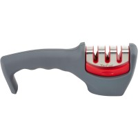Точило для ножів Tefal Fresh Kitchen, нержавіюча сталь, пластик, сірий (K2090514)