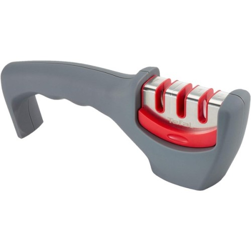 Точило для ножів Tefal Fresh Kitchen, нержавіюча сталь, пластик, сірий (K2090514)