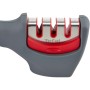 Точило для ножів Tefal Fresh Kitchen, нержавіюча сталь, пластик, сірий (K2090514)