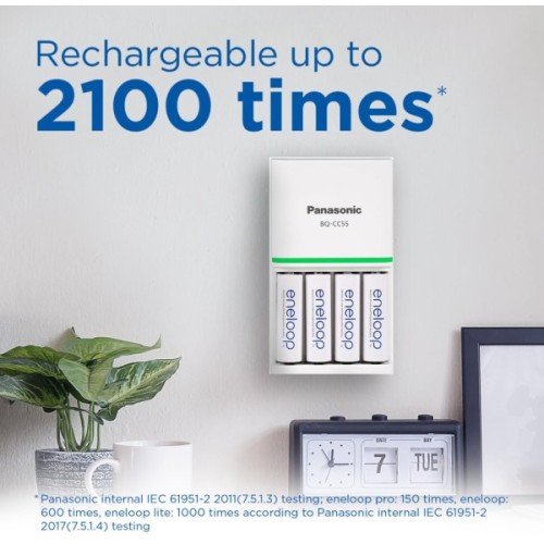 Акумулятор Panasonic AA Eneloop 2000mAh NI-MH * 2 (BK-3MCDE/2CP)