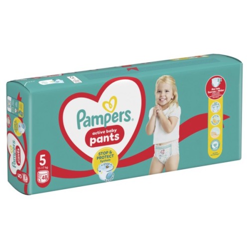 Підгузки Pampers трусики Pants Junior Розмір 5 (11-17 кг), 48 шт (8006540069325)