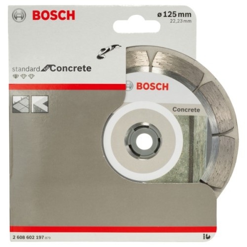 Диск пильний Bosch Standard for Concrete 125-22.23, по бетону (2.608.602.197)