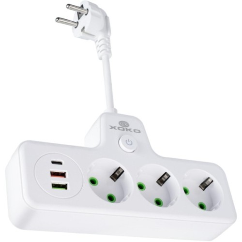 Мережевий фільтр живлення XoKo XK-SPW-3-2-1-WH