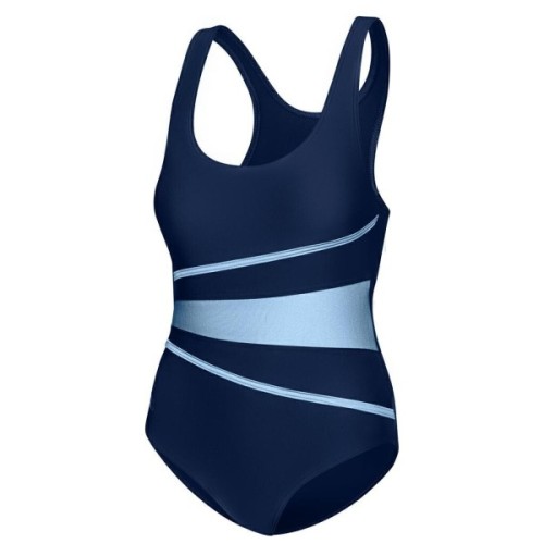 Купальник Aqua Speed Stella Lady 299-41 чорний, блакитний 40 (5908217686633)