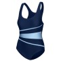 Купальник Aqua Speed Stella Lady 299-41 чорний, блакитний 40 (5908217686633)