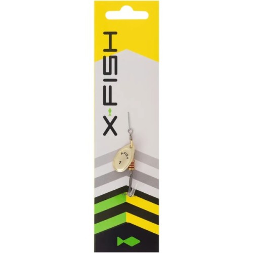 Блешня X-Fish Stark 2.5g 1 Gold (1917.05.74)
