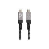 Дата кабель USB-C to USB-C 0.5m USB4 240W 8K60Hz 40Gbps Cablexpert (CCBP-USB4-CMCM240-0.5M)