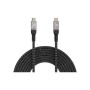 Дата кабель USB-C to USB-C 0.5m USB4 240W 8K60Hz 40Gbps Cablexpert (CCBP-USB4-CMCM240-0.5M)