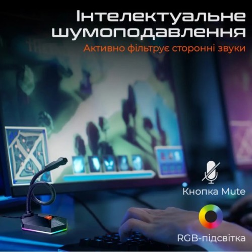 Мікрофон Meetion MC13 Black (MT-MC13-A)