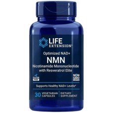 Вітамінно-мінеральний комплекс Life Extension Нікотинамід з ресвератролом, NMN Nicotinamide Mononucleotide with Resveratr (LEX25563)