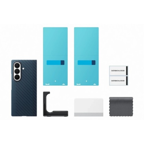 Чохол до мобільного телефона Samsung Galaxy Fold 8 Ultra Carbon Magnet Blue (EF-KF976SNEGUA)
