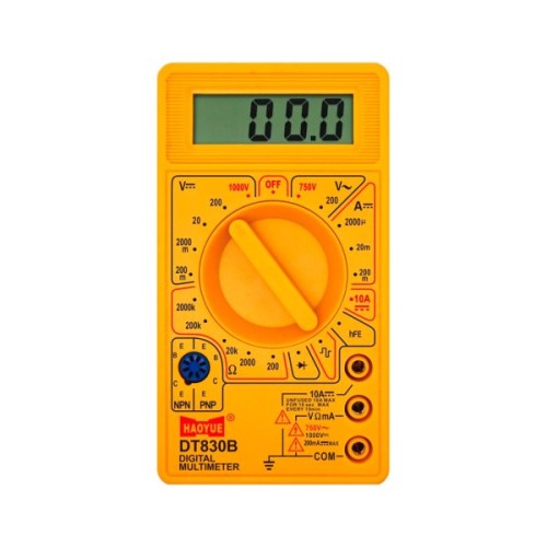 Цифровий мультиметр HAOYUE DT-830B, щупи, Box (HAOYUE DT-830B)