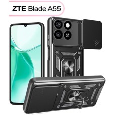 Чохол до мобільного телефона BeCover Military ZTE Blade A55 Black (713550)