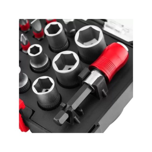 Набір інструментів Ronix головок і біт, 28 шт. (RH-5451)