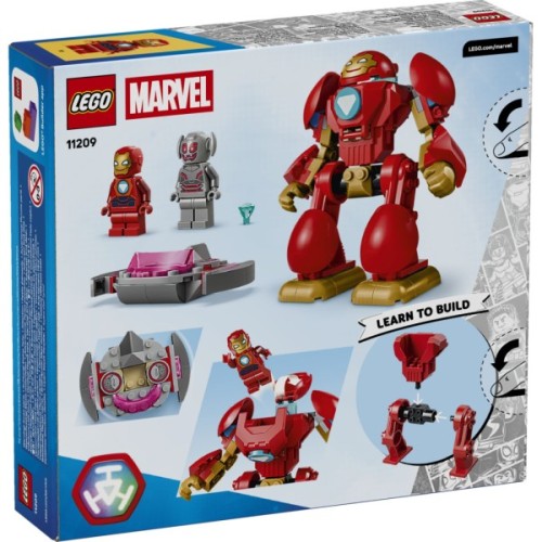 Конструктор LEGO Marvel Альтрон проти Залізної Людини (11209)