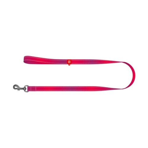 Повідець для собак WAUDOG Nylon Mono, світловідбивний S рожевий (52177)