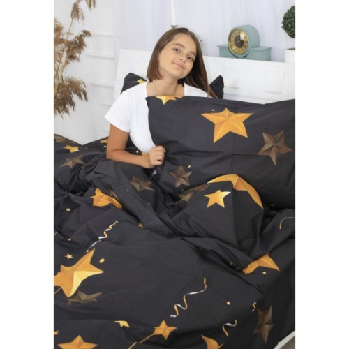 Постільна білизна MirSon Сатин 22-1272 Stellar 220х240 King Size (2200003564037)