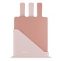 Дошка для нарізання Ardesto Fresh, Набір 3шт, 24.1х33х7.9см, бежевий (AR1403BB)