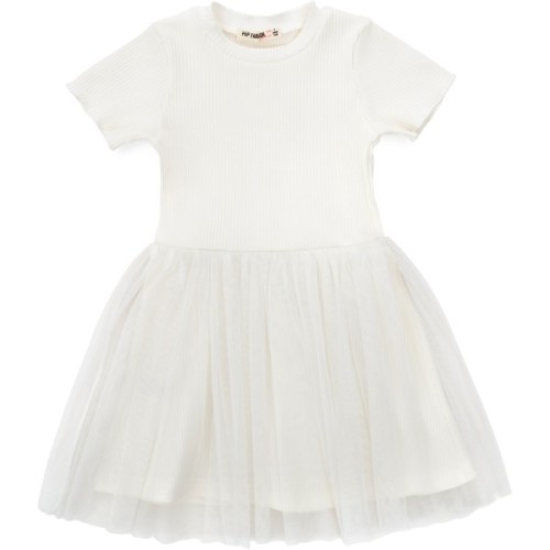 Плаття дитяче POP FASHION з фатиновою спідницею (7467-104G-cream)