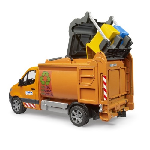 Масштабна модель автомобіля Bruder Сміттєвоз MB Sprinter (02682)