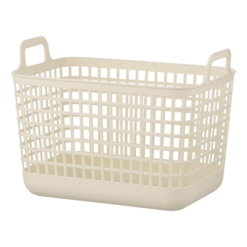 Кошик для зберігання Ardesto 33x22.5x25.2 см Бежевий 12.5 л (ARHC2512BG)