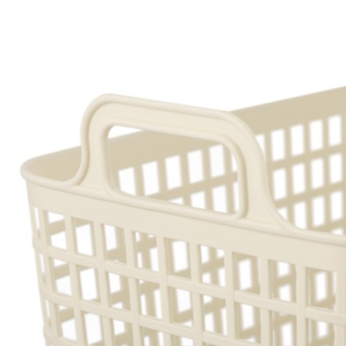 Кошик для зберігання Ardesto 33x22.5x25.2 см Бежевий 12.5 л (ARHC2512BG)