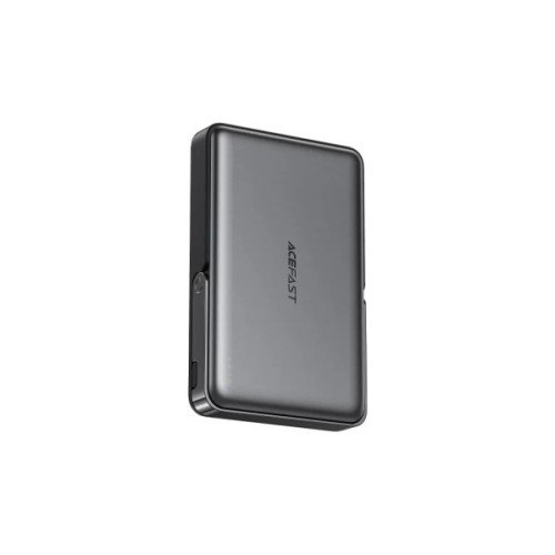 Батарея універсальна Acefast Magnetic Wireless 10000mAh, 22.5W, PD, QC/3.0, QI 15W, with holder M17, Black (6974316284000)