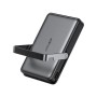 Батарея універсальна Acefast Magnetic Wireless 10000mAh, 22.5W, PD, QC/3.0, QI 15W, with holder M17, Black (6974316284000)