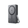 Батарея універсальна Acefast Magnetic Wireless 10000mAh, 22.5W, PD, QC/3.0, QI 15W, with holder M17, Black (6974316284000)