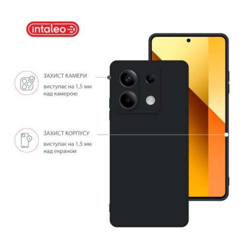 Чохол до мобільного телефона Intaleo SoftShell Xiaomi Redmi Note 13 5G Black (1283126592089)