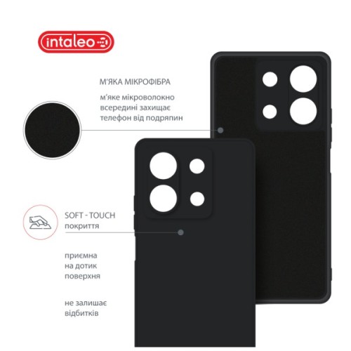 Чохол до мобільного телефона Intaleo SoftShell Xiaomi Redmi Note 13 5G Black (1283126592089)