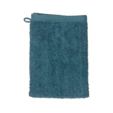 Рушник Kela рукавичка махрова для обличчя Ladessa, бірюзово-синя, 15х21 см (23198) (00000026283)