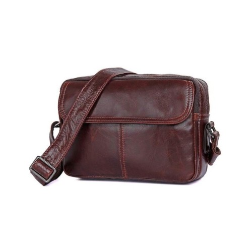 Сумка Vintage З натуральної шкіри Коричнева (14558)