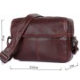 Сумка Vintage З натуральної шкіри Коричнева (14558)