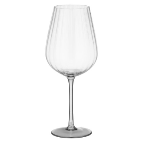 Набір келихів Ardesto Black Mars Orion 590мл, 2шт, скло, прозоро-сірий (AR2659TG)