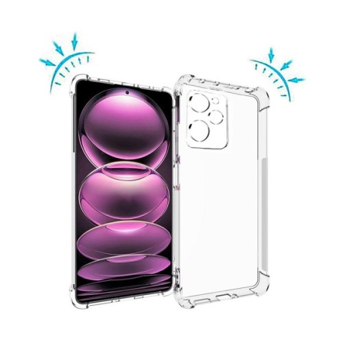 Чохол до мобільного телефона BeCover Anti-Shock Poco X5 Pro 5G Clear (708896)